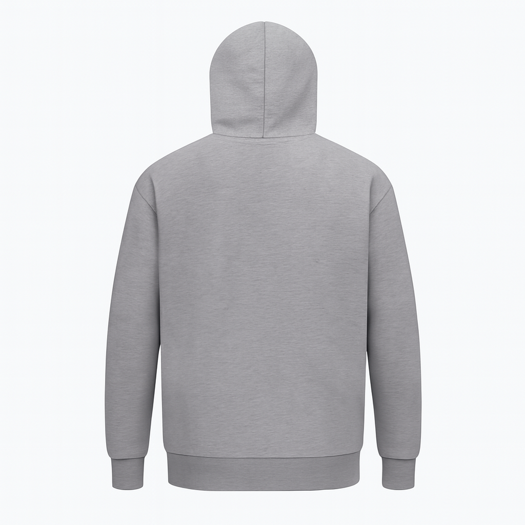 Grey Hoodie OK Printed For Girls And Boys